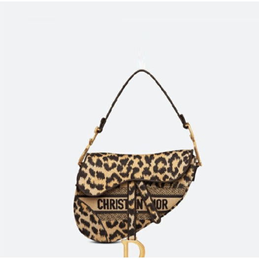 ❤디올 멀티 컬러 베이지 자수 새들 백- Dior Multi Embroidery Saddle Bag- di2621z