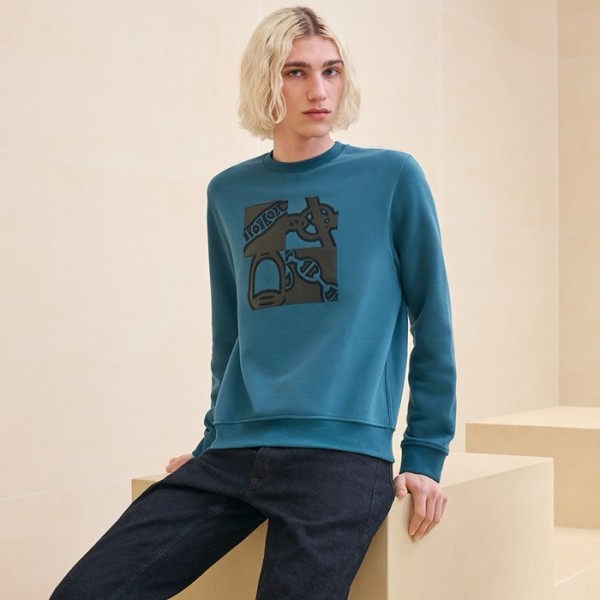 ❤에르메스 남성 라운드 맨투맨 - Hermes Mens Round Tshirts - hec2368x