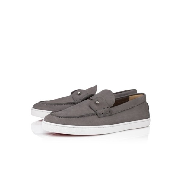 ❤크리스찬 루부탱 남/녀 그레이 로퍼 - Christian Loubutin Unisex Gray Loafer - cls1403x