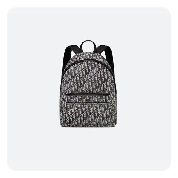 ❤디올  베이지&블랙 라이더 백팩 - Dior Leider Backpack Bag- di2636z