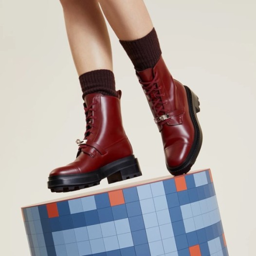❤에르메스 여성 펑크 앵클 부츠 - Hermes Womens Funk Boots - hes1421x