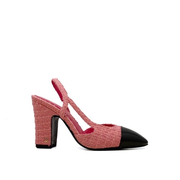 ❤샤넬 여성 하이힐 슬링백 - Chanel Womens Pink Slingback - chs1450x