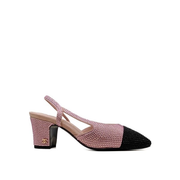 ❤샤넬 여성 미들힐 슬링백 - Chanel Womens Cubic Slingback - chs1455x