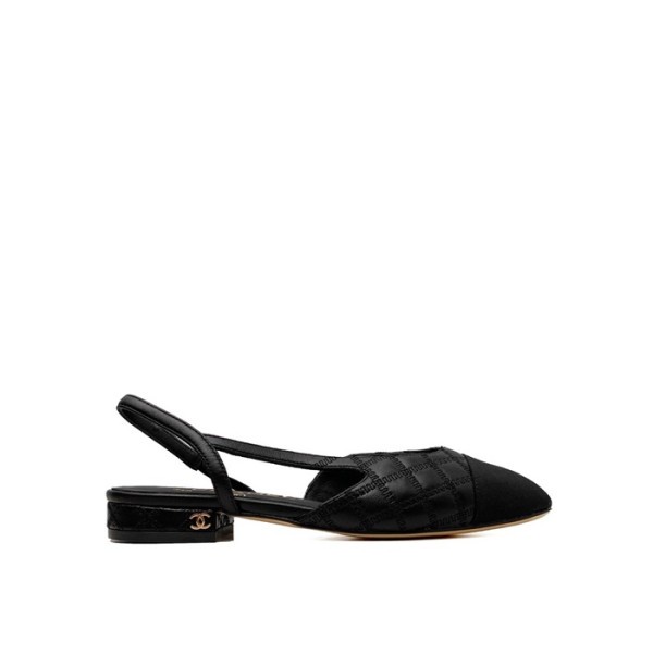 ❤샤넬 여성 퀄팅 슬링백 - Chanel Womens Black Slingback - chs1457x