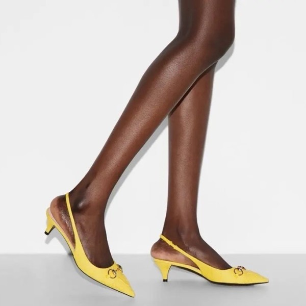 ❤구찌 여성 홀스빗 슬링백 - Gucci Women Horsebit Slingback - gus1460x