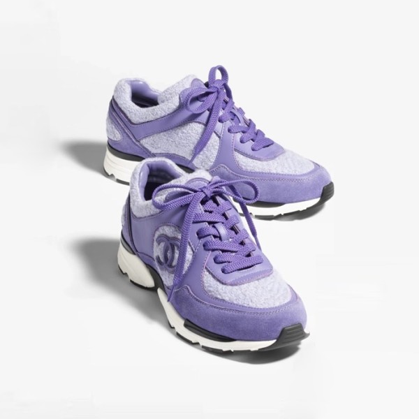 ❤샤넬 여성 퍼플 스니커즈 - Chanel Womens Purple Sneakers - chs1477x