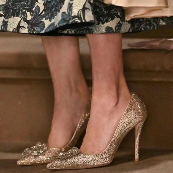 ❤로저비비에 여성 글리터 하이힐 - Roger Vivier Womens Glitter Hing heels - vis1479x