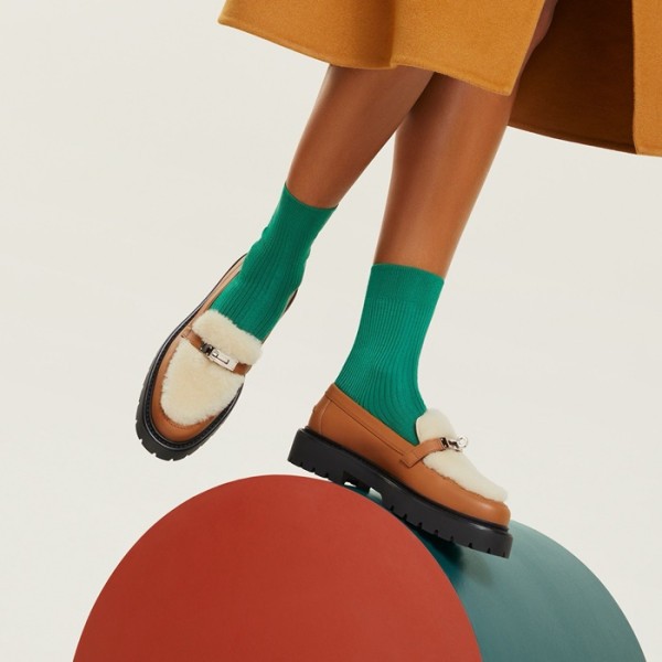 ❤에르메스 여성 아이콘 로퍼 - Hermes Womens Icone Loafer - hes1490x