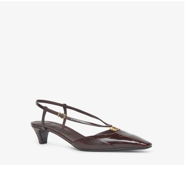 ❤펜디 여성 브라운 슬링백 - Fendi Womens Brown Slingback - fes1498x