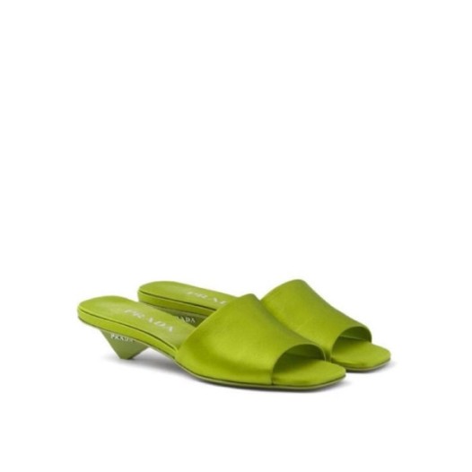 ❤프라다 여성 실크 뮬 - Prada Womens Silk Mules - prs1464x