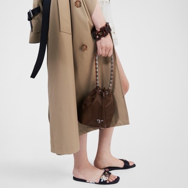 ❤프라다 여성 실크 뮬 - Prada Womens Silk Mules - prs1465x