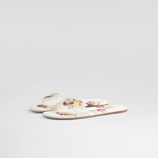 ❤프라다 여성 실크 뮬 - Prada Womens Silk Mules - prs1466x