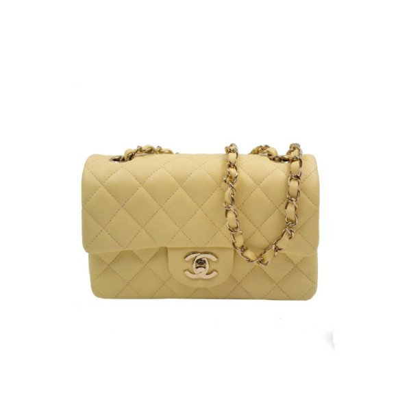 ❤샤넬 클래식 캐비어 스몰 옐로우 골드  - Chanel Classic Caviar Small  Bag- ch2650z