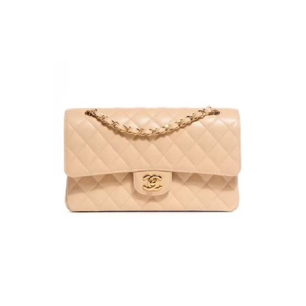 ❤샤넬 클래식 캐비어 그레인 카프스킨 미디움 핑크 골드 - Chanel Classic Caviar Calfskin Medium Bag- ch2662z