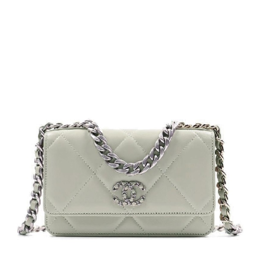 ❤샤넬 19 woc 그레이 실버 - Chanel 19 woc Bag - ch2703z
