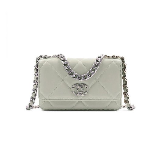 ❤샤넬 19 woc 그레이 실버 - Chane 19 woc Bag - ch2703z
