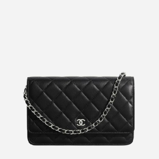 ❤샤넬 woc 캐비어 블랙 실버  - Chanel  woc Caviar Bag - ch2707z