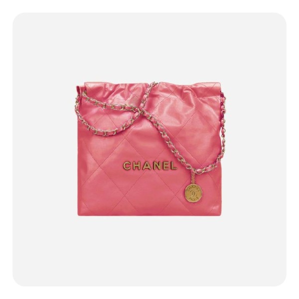 ❤샤넬 22백 미디움 코랄핑크 골드- Chane 22 Bag Medium Bag - ch2714z