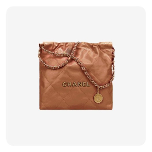 ❤샤넬 22백 스몰 베이지 골드- Chane 22 Bag Small Bag - ch2716z