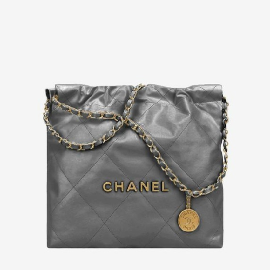 ❤샤넬 22백 스몰 그레이 골드 - Chanel 22 Bag Small Bag - ch2719z