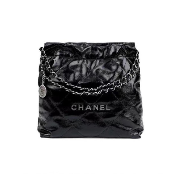 ❤샤넬 22백 스몰 블랙 실버  - Chane 22 Bag Small Bag - ch2722z