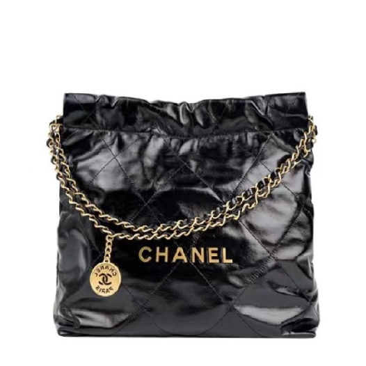 ❤샤넬 22백 미디움 블랙 골드 - Chanel 22 Bag Medium Bag - ch2726z