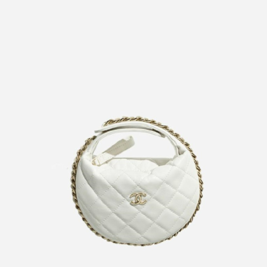 ❤샤넬 23 파우치백 화이트 골드 - Chanel 23 Pouch Bag - ch2729z