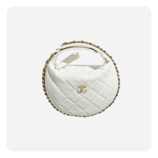 ❤샤넬 23 파우치백 화이트 골드 - Chane 23 Pouch Bag - ch2729z