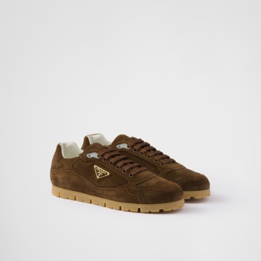 ❤프라다 남성 브라운 스니커즈 - Prada Mens Brown Sneakers - prs1525x