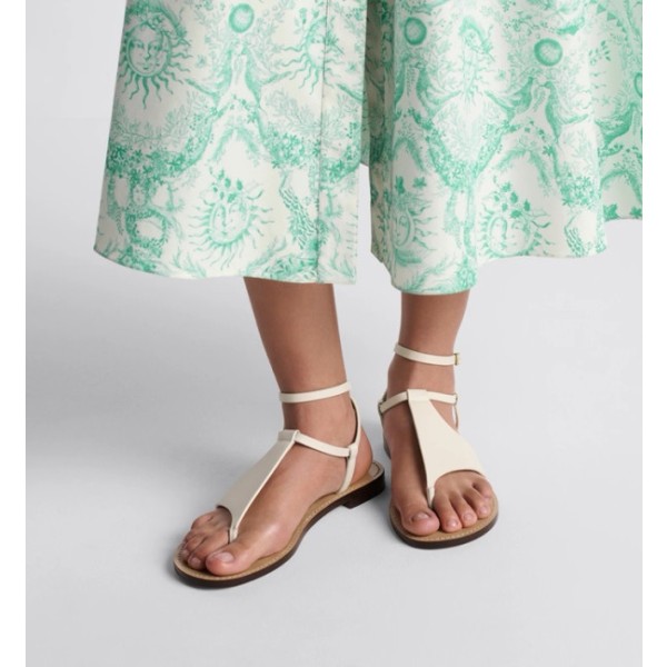 ❤디올 여성 화이트 샌들 - Dior Womens White Sandals - dis1533x