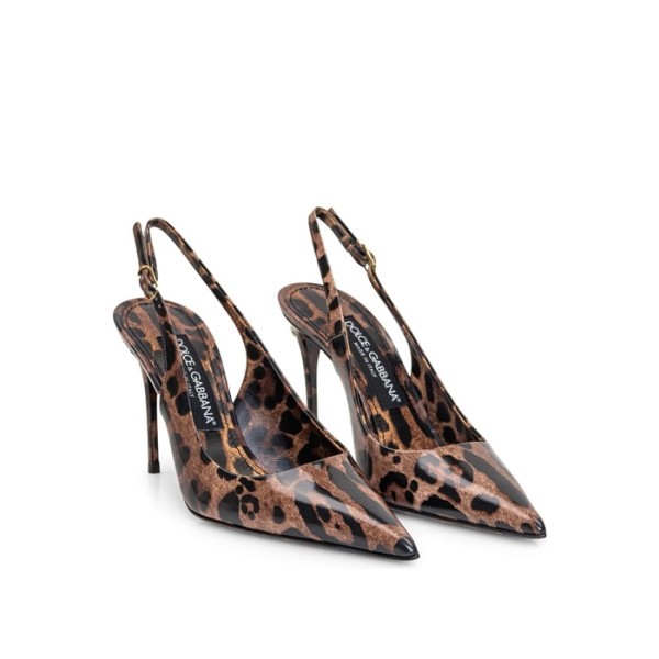 ❤돌체앤가바나 여성 레오파드 슬링백 - Dolce&Gabbana Womens Leopard Slingback - dos1536x