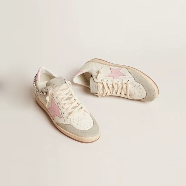 ❤골든구스 여성 볼스타 스니커즈 - Golden Goose Womens Ballstar Sneakers - gos1543x