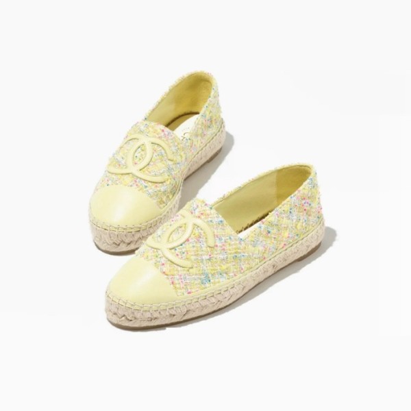 ❤샤넬 여성 옐로우 슬립온 - Chanel Womens Yellow Slip-ons - chs1545x