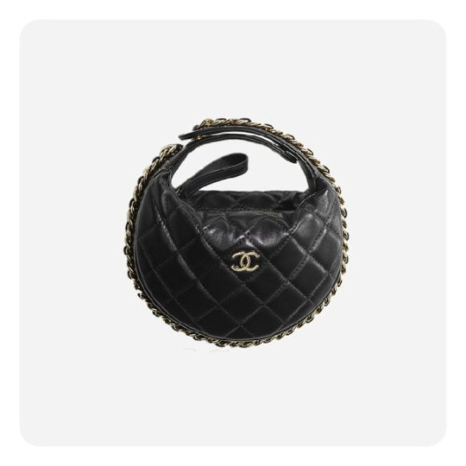 ❤샤넬 23 파우치백 블랙 골드- Chane 23 Pouch Bag - ch2730z