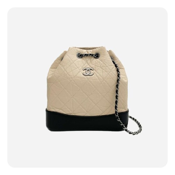 ❤샤넬 가브리엘 카프스킨 스몰 베이지 빈티지 실버 - Chane Gabriel Calfskin Small Vintage Bag - ch2739z