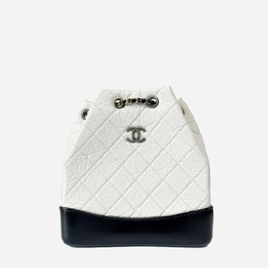 ❤샤넬 가브리엘 카프스킨 스몰 화이트 빈티지 실버  - Chanel Gabriel Calfskin Small Vintage Bag - ch2740z