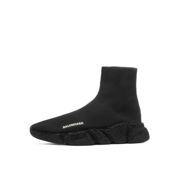 ❤발렌시아가 남/녀 미들탑 스니커즈 - Balenciaga Unisex Black Sneakers - bas1567x