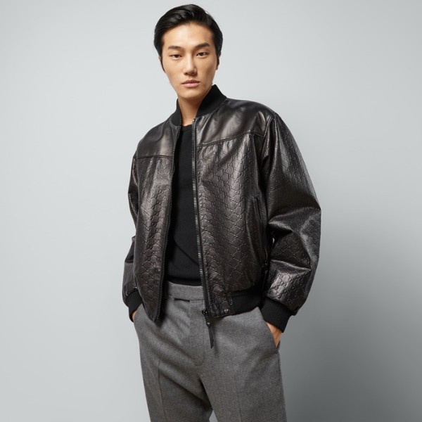 ❤구찌 남성 가죽 자켓 - Gucci Mens Leather Jackets - guc2383x