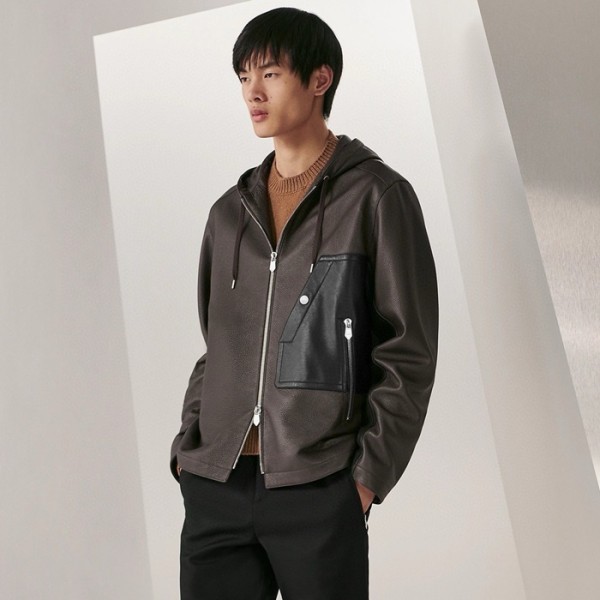 ❤에르메스 남성 가죽 자켓 - Hermes Mens Leather Jackets - hec2385x