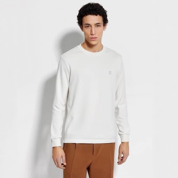 ❤에르메네질도 제냐 남성 라운드 긴팔티 - Ermenegildo Zegna Mens Round Tshirts - zec2395x