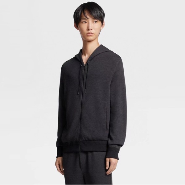 ❤에르메네질도 제냐 남성 집업 후드티 - Ermenegildo Zegna Mens Zip-up Hoodie -zec2408x