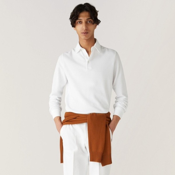 ❤로로피아나 남성 폴로 긴팔티 - Loro Piana Mens Polo Tshirts - lpc2409x