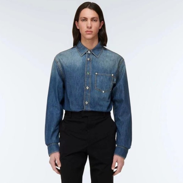 ❤보테가베네타 남성 데님 셔츠 - Bottega veneta Mens Denim Shirts - bvc2438x