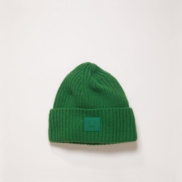 ❤아크네 여성 그린 비니 - Acne Womens Green Beanie - acc2350x