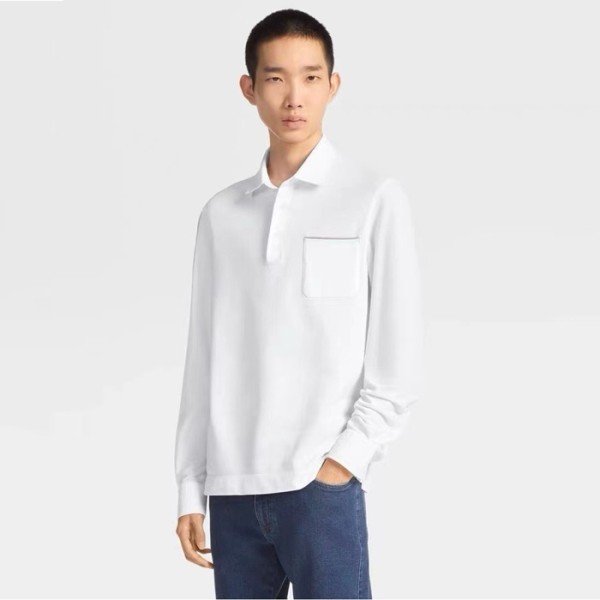 ❤에르메네질도 제냐 남성 폴로 긴팔티 - Ermenegildo Zegna Mens Polo Tshirt - zec2517x