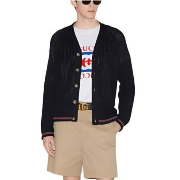 ❤구찌 남성 브이넥 가디건 - Gucci Mens V-neck Cardigan - guc2529x