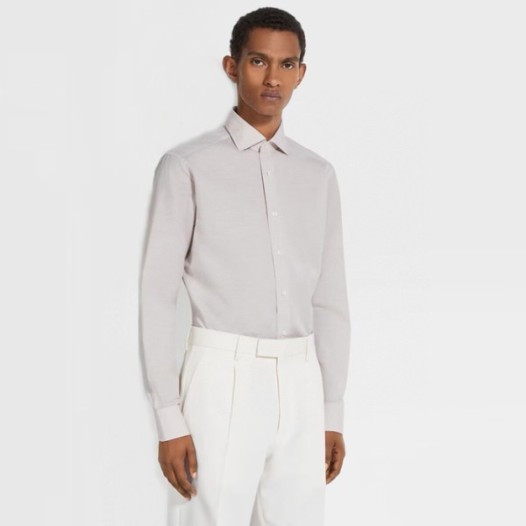 ❤에르메네질도 제냐 남성 린넨 셔츠 - Ermenegildo Zegna Mens Dress Shirts - zec2545x