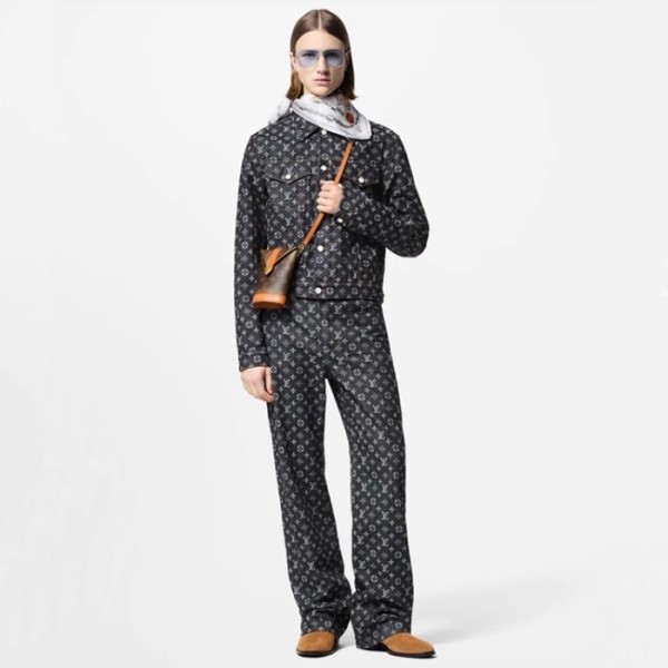 ❤루이비통 남성 데님 재킷 - Louis vuitton Mens Denim Jacket - lvc2557x