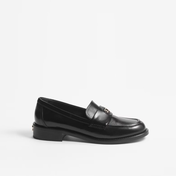 ❤샤넬 여성 블랙 로퍼 - Chanel Womens Black Loafer - chs1592x