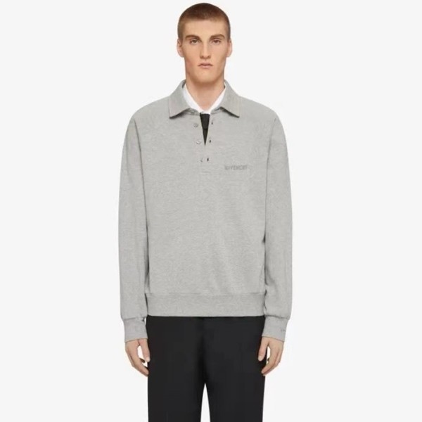 ❤지방시 남성 폴로 긴팔티 - Givenchy Mens Polo Tshirt - gic2592x